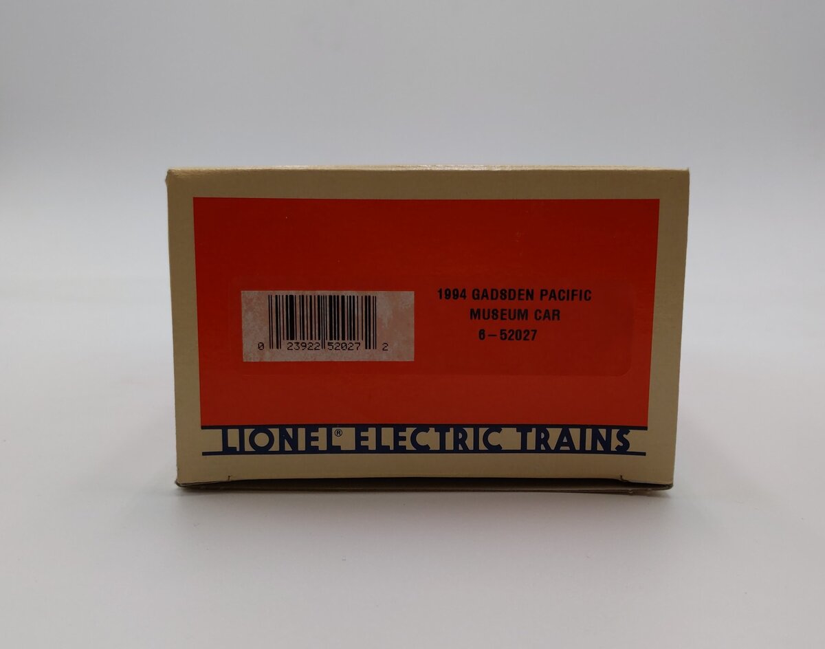 Lionel 6-52027 O Gauge 1994 Gadsden Pacific Museum Ore Car #52027 NIB