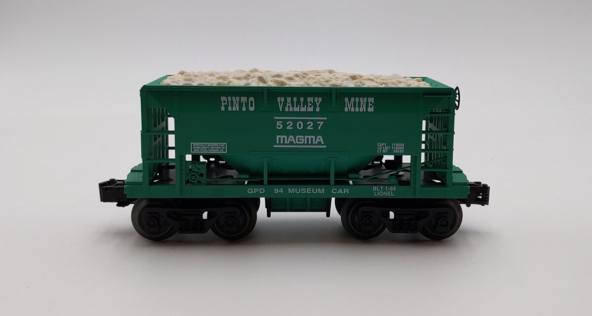 Lionel 6-52027 O Gauge 1994 Gadsden Pacific Museum Ore Car #52027 NIB