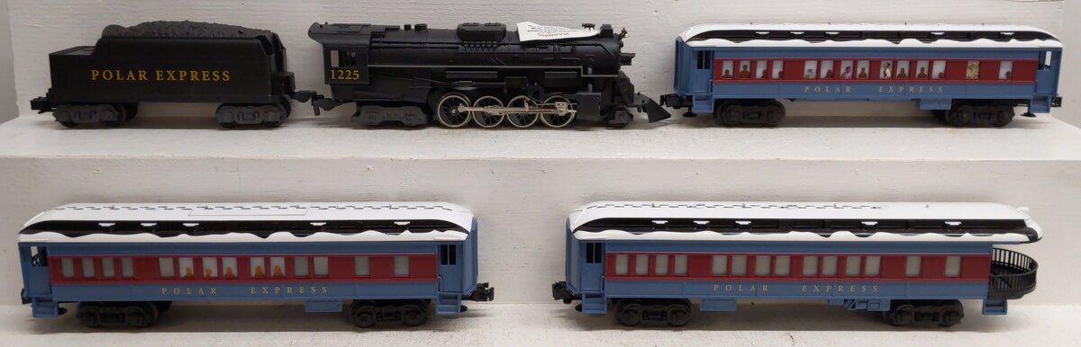 Lionel 2123130 O Gauge The Polar Express Lion Chief Train Set w/Bluetooth 5.0 EX/Box