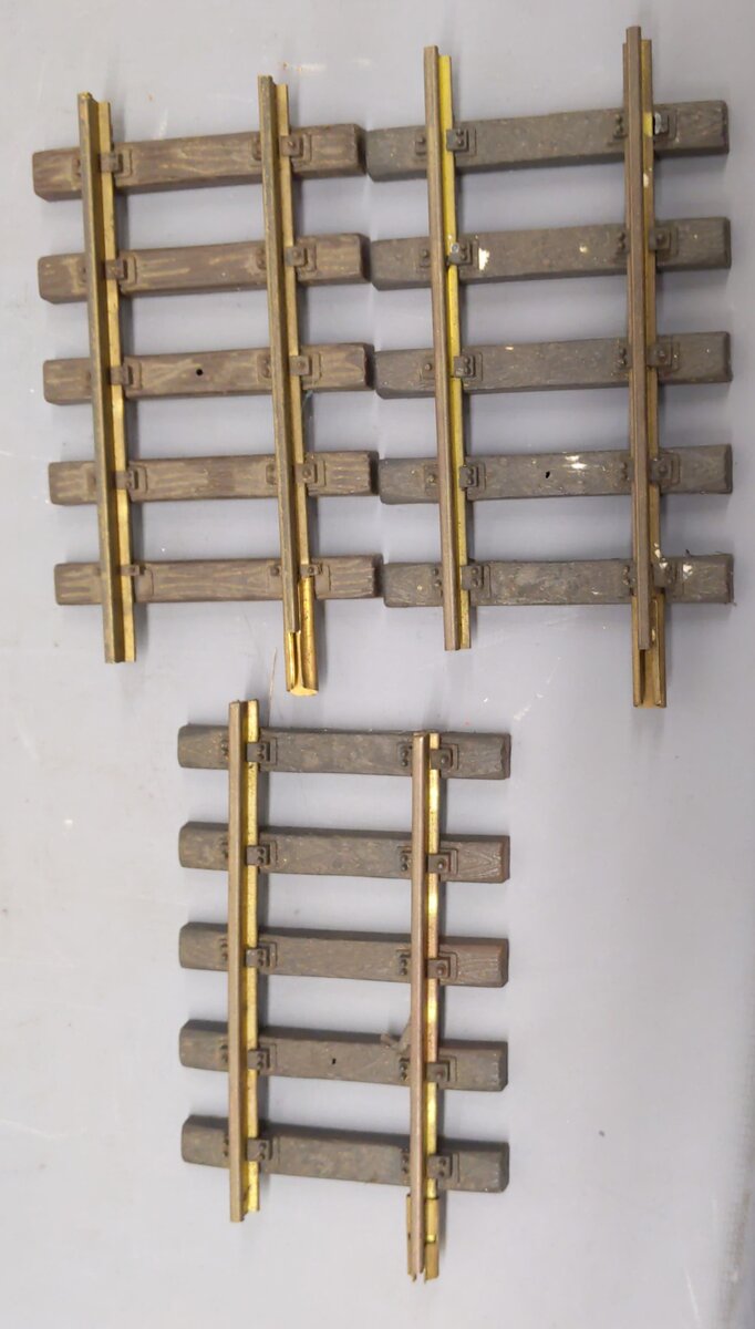 Aristo-Craft & LGB G Scale Assorted Curved & Straight Track [16] VG