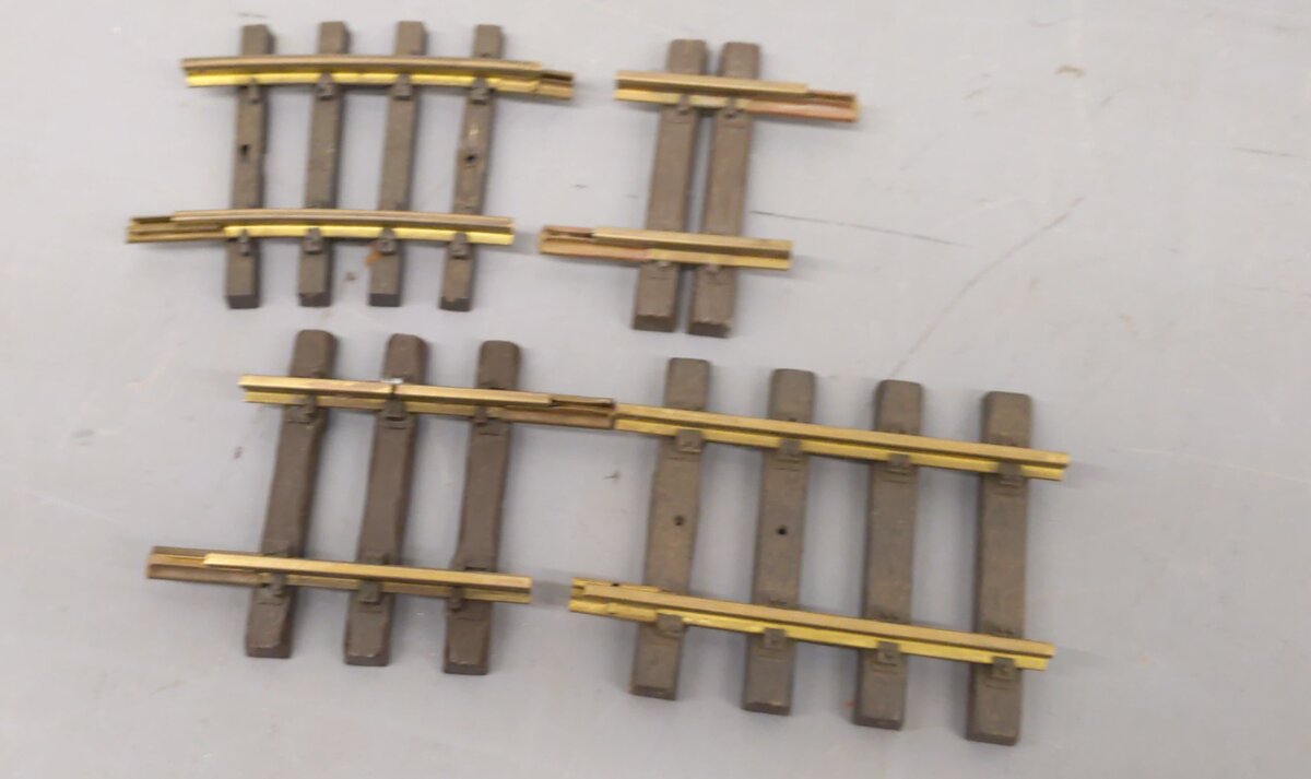 Aristo-Craft & LGB G Scale Assorted Curved & Straight Track [16] VG
