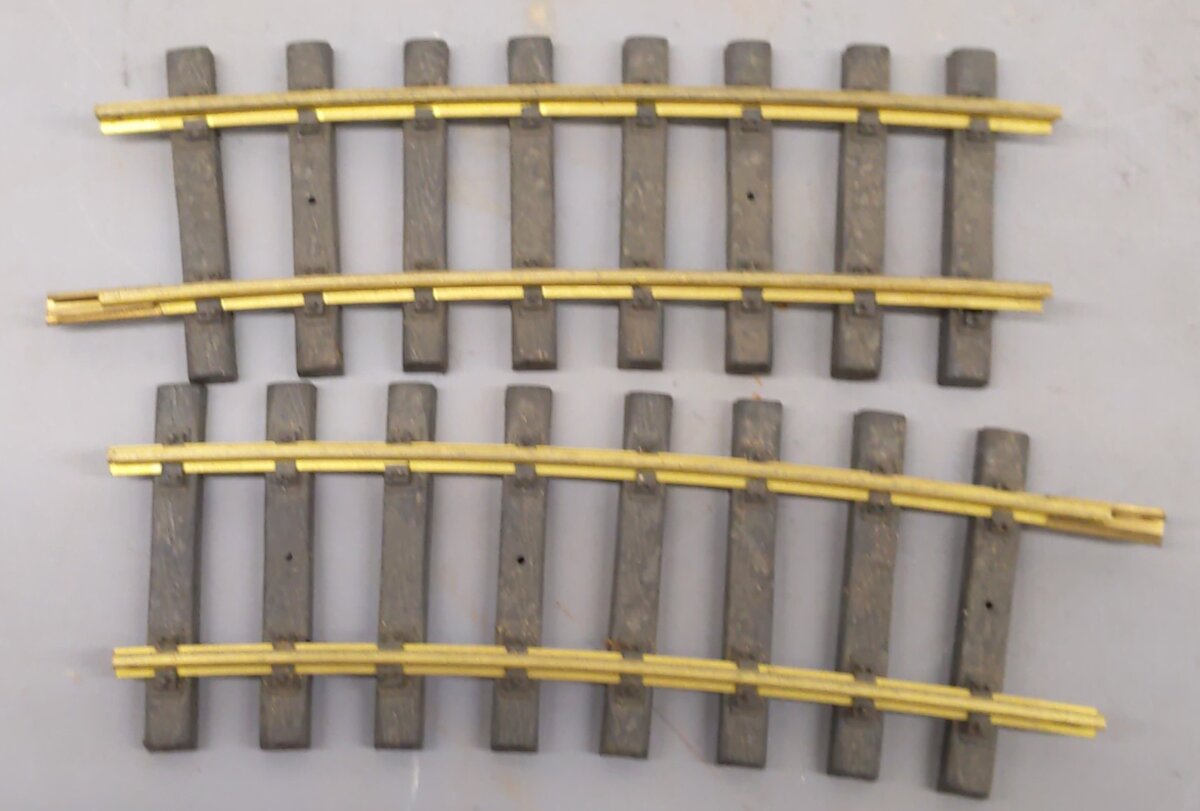 Aristo-Craft & LGB G Scale Assorted Curved & Straight Track [16] VG