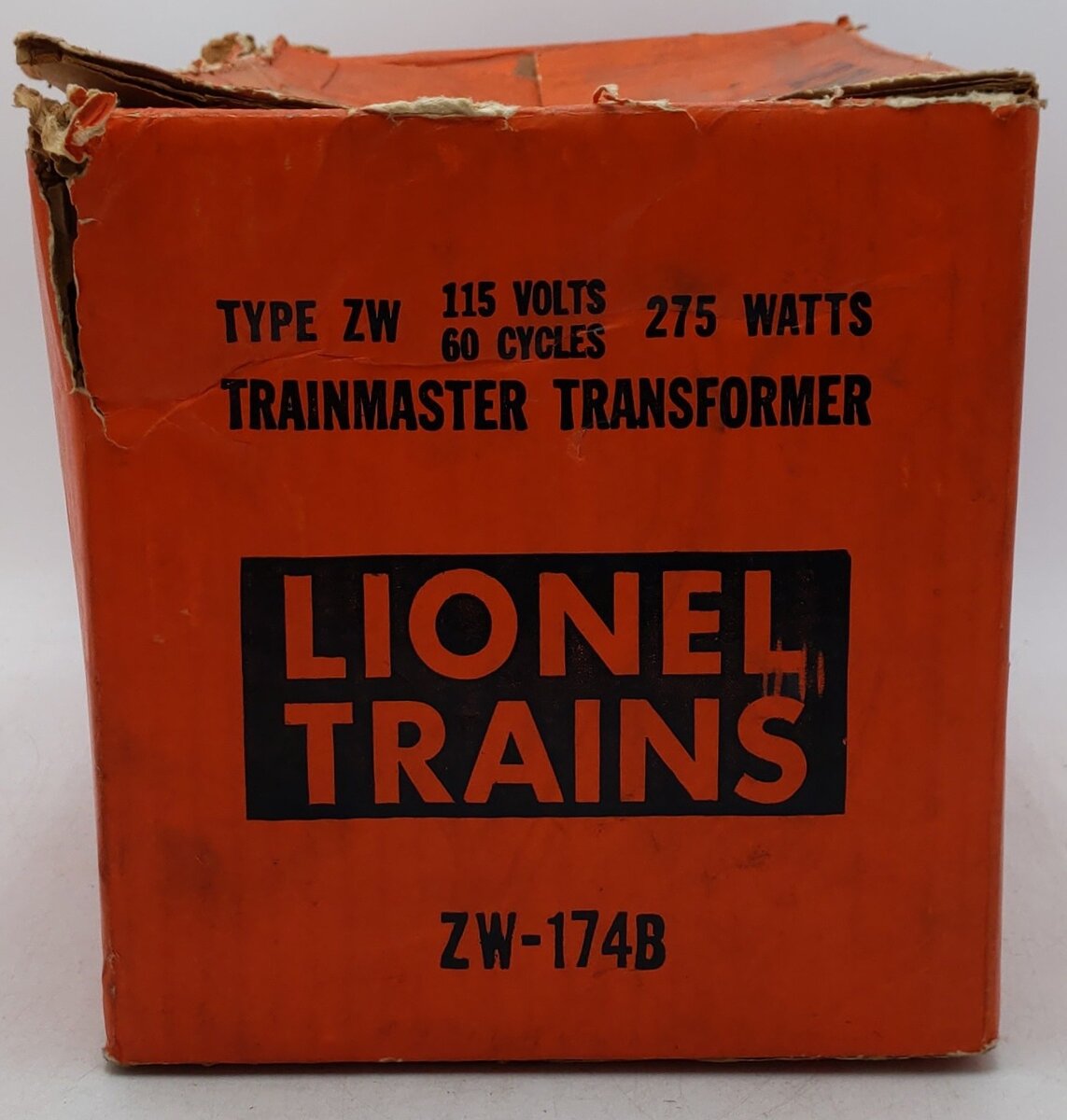 Lionel ZW Vintage O 250 Watt 4 Train Transformer with Whistle VG/Box