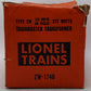 Lionel ZW Vintage O 250 Watt 4 Train Transformer with Whistle VG/Box