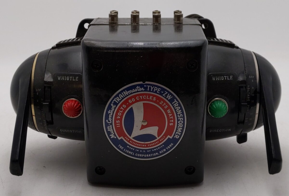 Lionel ZW Vintage O 250 Watt 4 Train Transformer with Whistle VG/Box