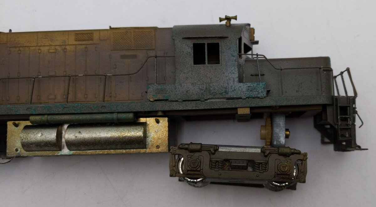 Alco Models C-420 Brass  Diesel Locomotive Unpainted/Box