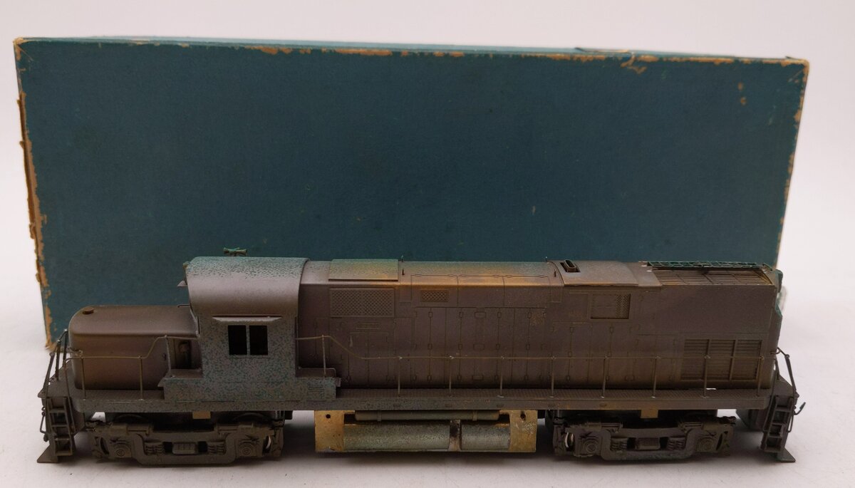 Alco Models C-420 Brass  Diesel Locomotive Unpainted/Box