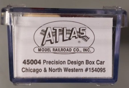 Atlas 45004 N Scale Chicago & North Western 50' Boxcar #154095