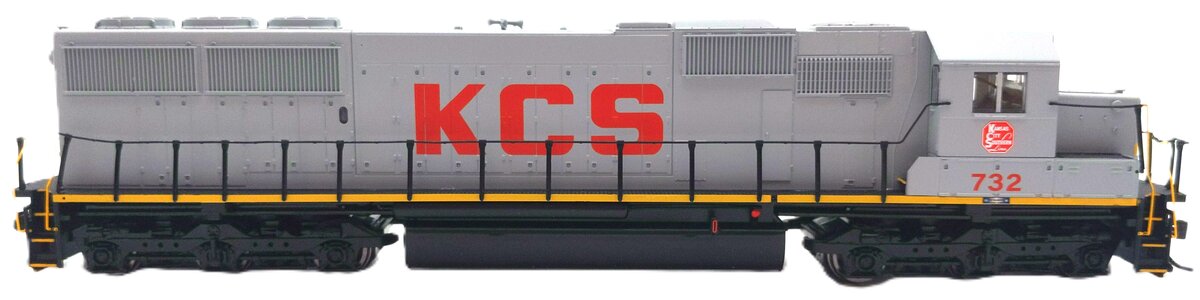 Walthers 910-9766 HO KCS EMD SD60 Spartan Cab Diesel Locomotive #732 LN/Box