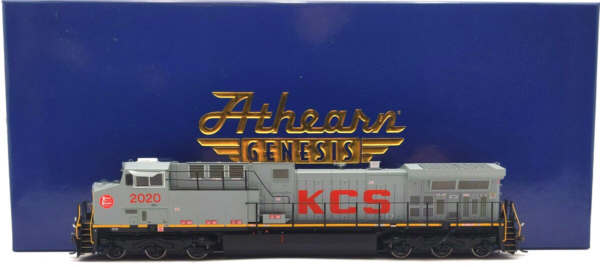Athearn HO G31689 Kansas City Southern AC4400 Diesel Locomotive #2020 LN/Box
