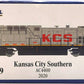 Athearn HO G31689 Kansas City Southern AC4400 Diesel Locomotive #2020 LN/Box