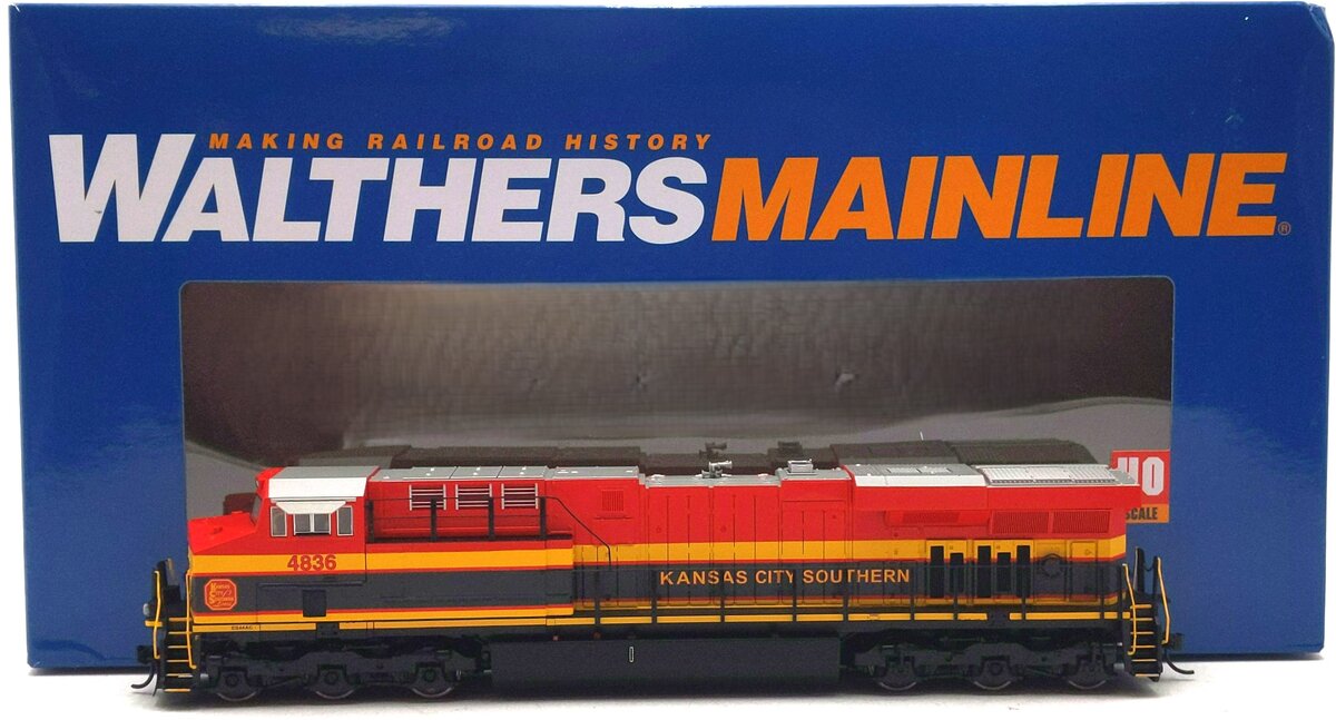 Walthers 910-10220 HO KCS GE ES44AC GEVO Diesel Locomotivee #4836