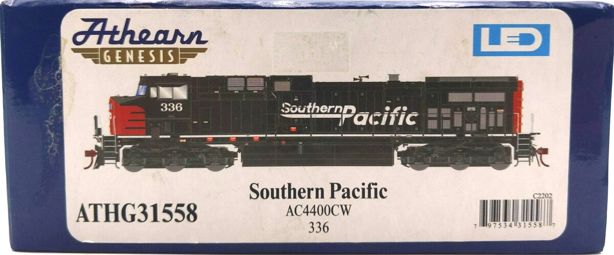 Athearn G31558 HO Southern Pacific AC4400CW Diesel Locomotive #336 LN/Box