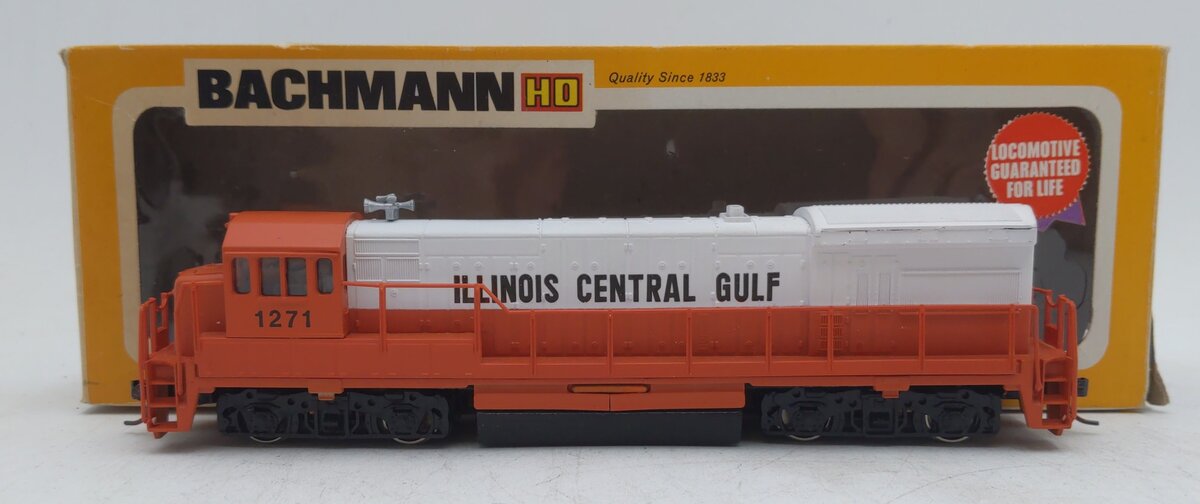 Bachmann 0621 HO Scale Illinois Central Gulf Diesel Locomotive #1271 EX/Box