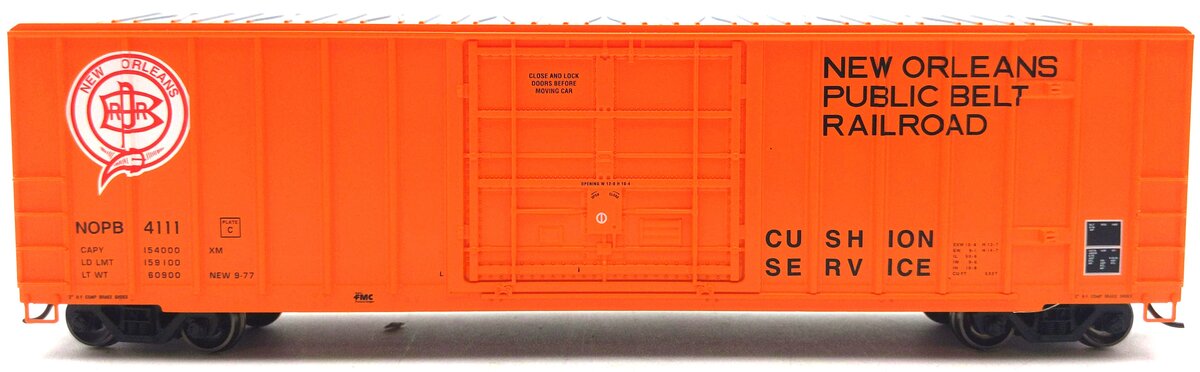 Athearn 18682 HO New Orleans Public Belt FMC 5327 12' Plug Door Box #4111