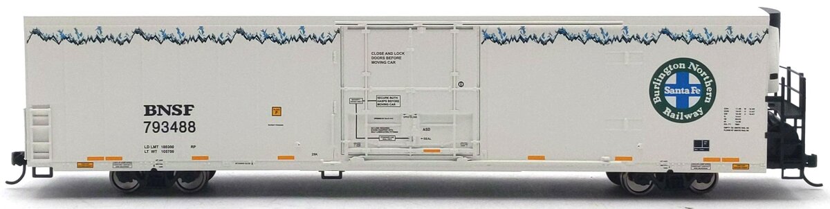 Walthers 910-4144 HO BNSF Railway 72' Modern Refrigerator Car #793488