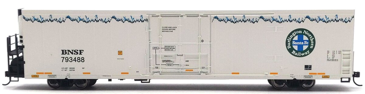 Walthers 910-4144 HO BNSF Railway 72' Modern Refrigerator Car #793488