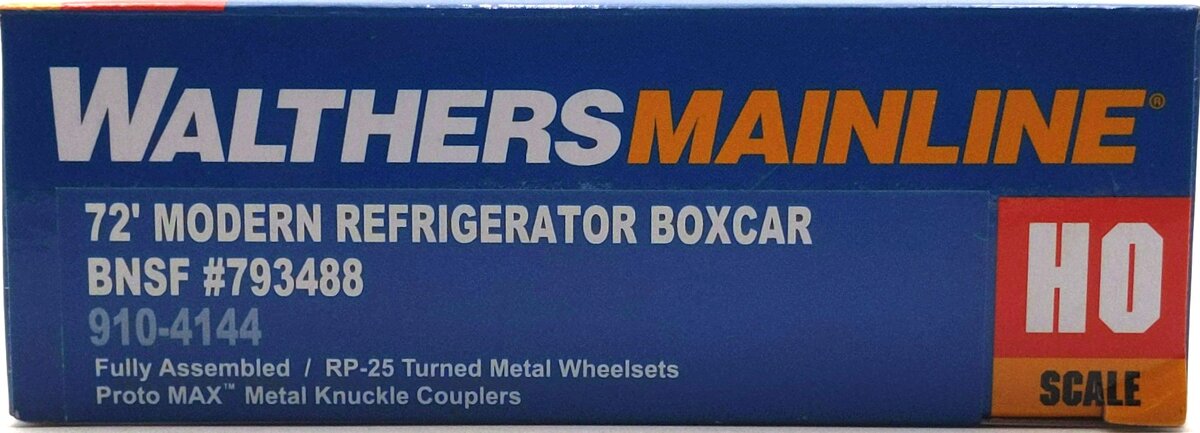 Walthers 910-4144 HO BNSF Railway 72' Modern Refrigerator Car #793488