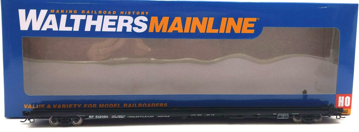 Walthers 910-5533 HO SP 85' General American G85 Flatcar Ready to Run #512068