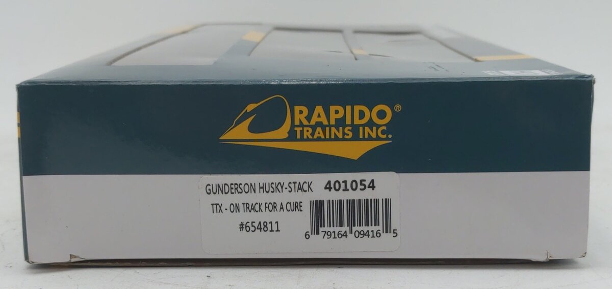 Rapido Trains 401054 HO TTX 53' Husky-Stack Well Car w/Containers #654811