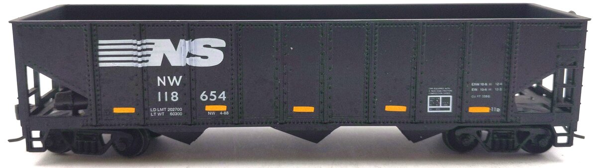 Bowser 44030 HO Norfolk Southern 100t Hopper Car H69 #118654 LN