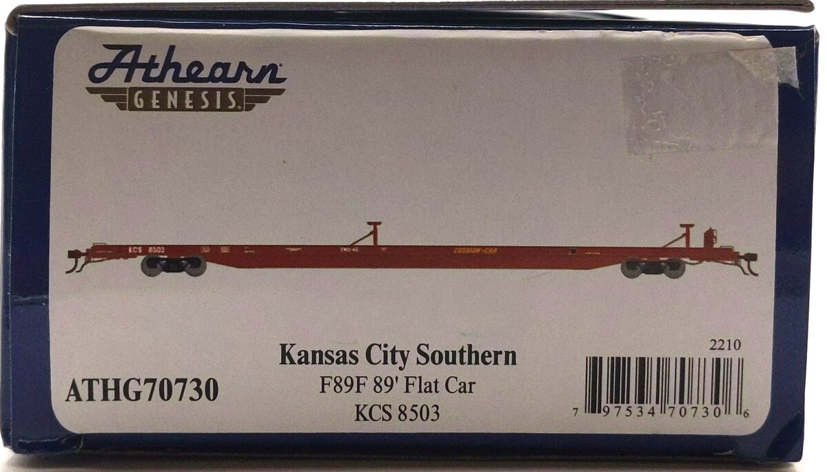 Athearn G70730 HO KCS F89-F89’8” TOFC Flat Car #8503