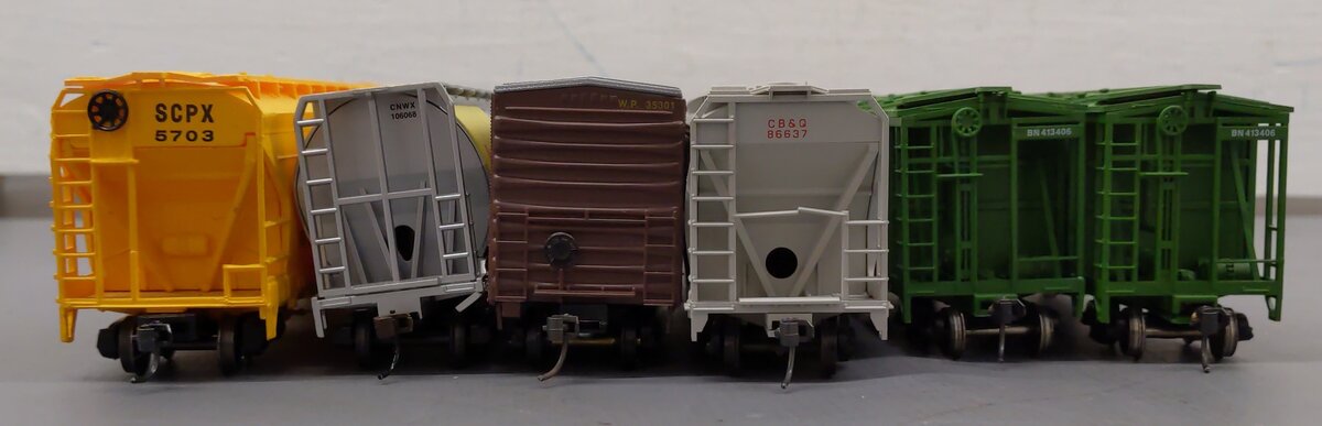 Bachmann & Other HO Assorted Freight Cars [6] EX