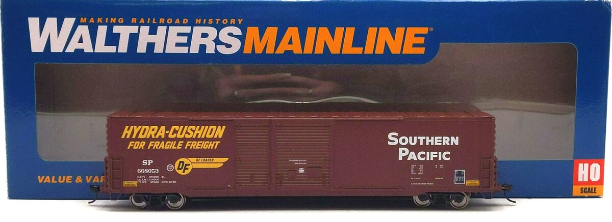 Walthers 910-3240 HO SP 60' Pullman-Standard Auto Parts Boxcar RTR #668000 LN/Box