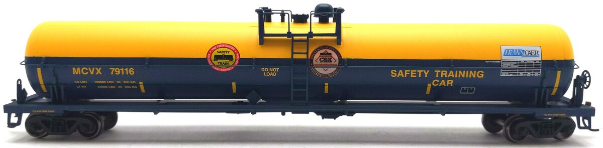 Athearn 18007 HO Safety Training/MCVX 62' Tank Car #79116