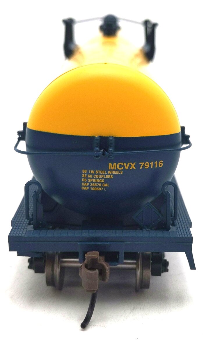 Athearn 18007 HO Safety Training/MCVX 62' Tank Car #79116