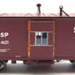 Athearn G63054 HO Bay Window C-50-7 Caboose w/Lights, SP #4621