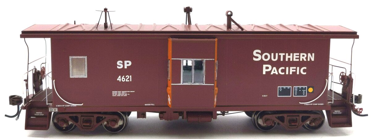 Athearn G63054 HO Bay Window C-50-7 Caboose w/Lights, SP #4621