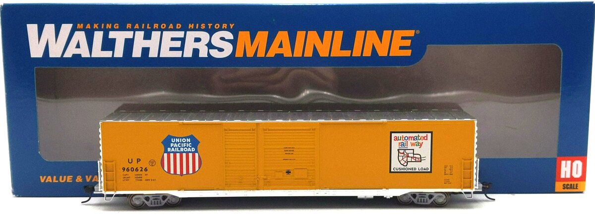 Walthers 910-3223 HO UP 60' Pullman-Standard Auto Parts Boxcar RTR #960626