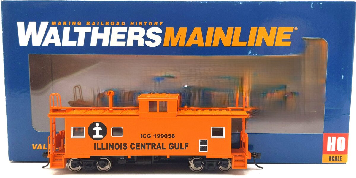 Walthers 910-8771 HO ICG International Wide-Vision Caboose Ready to Run #199058