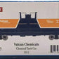 Roundhouse 73007 HO Vulcan Chemicals Chemical Tank #1011