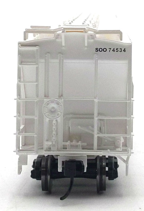 Walthers 910-49073 HO SOO 57' Trinity 4750 3-Bay Covered Hopper #74534