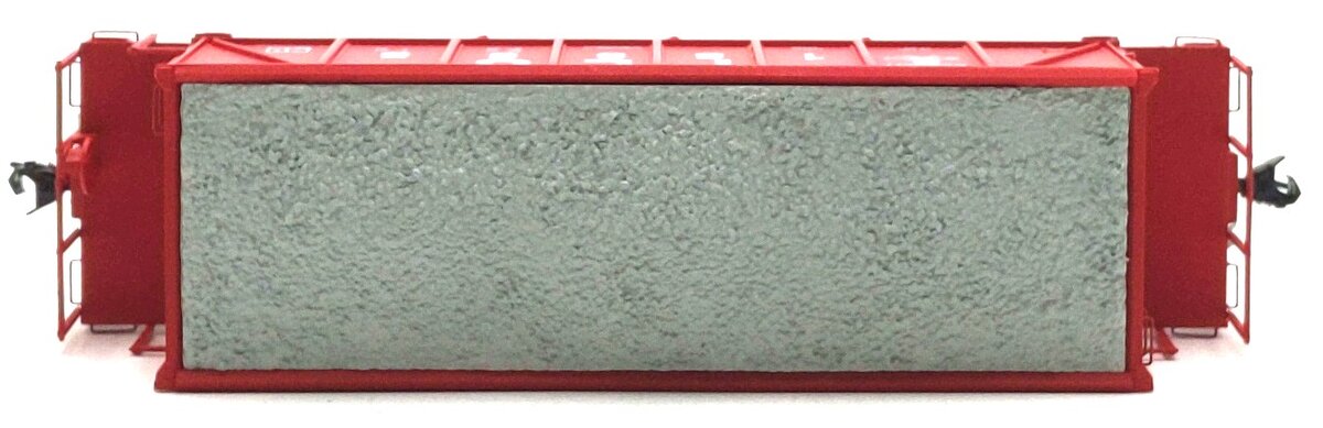 Walthers 920-106037 HO FEC RTR 40' Ortner 100-Ton Open Aggregate Hopper #15555