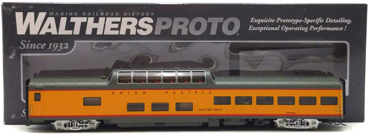 Walthers 920-18205 HO Union Pacific 85' ACF Dome Lounge #9005
