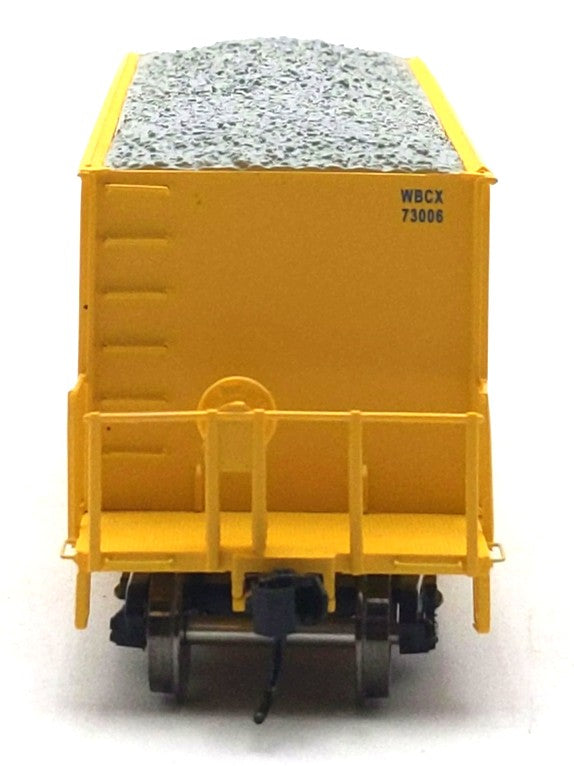 Walthers 920-106017 HO WBCX RTR 40' Ortner 100-Ton Open Aggregate Hopper #73006