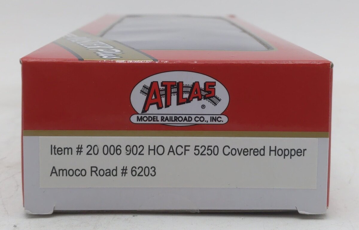 Atlas 20006902 HO Amoco Master Plus 5250 Covered Hopper #6203