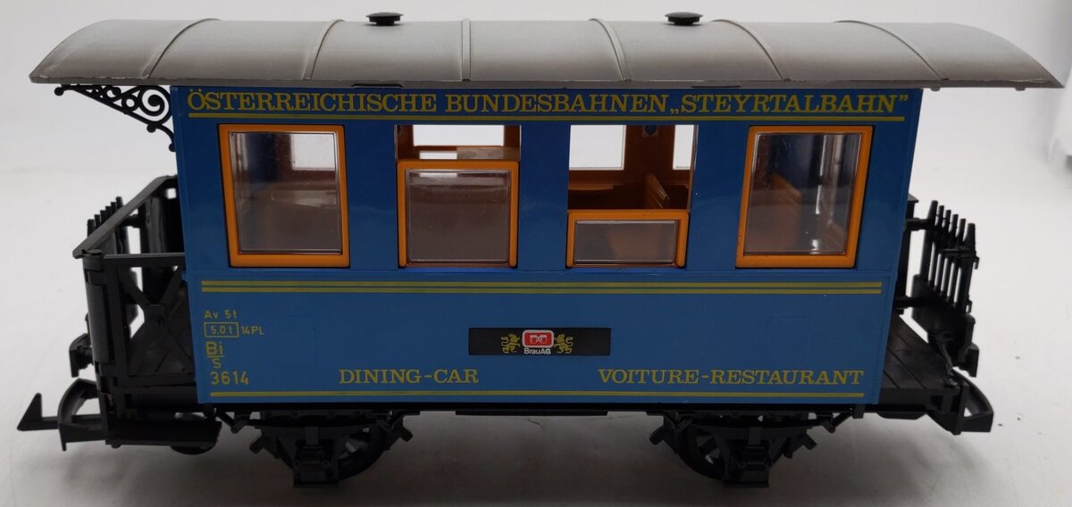 LGB 3614 G Scale European Diner Car LN