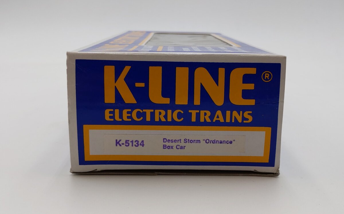 K-Line K5134 O Desert Storm Ordinance Boxcar NIB