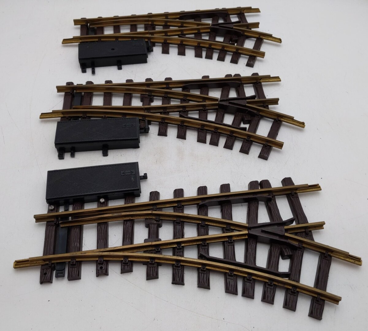LGB 1200 G Scale Right Hand Manual Switch/Turnout (3) VG