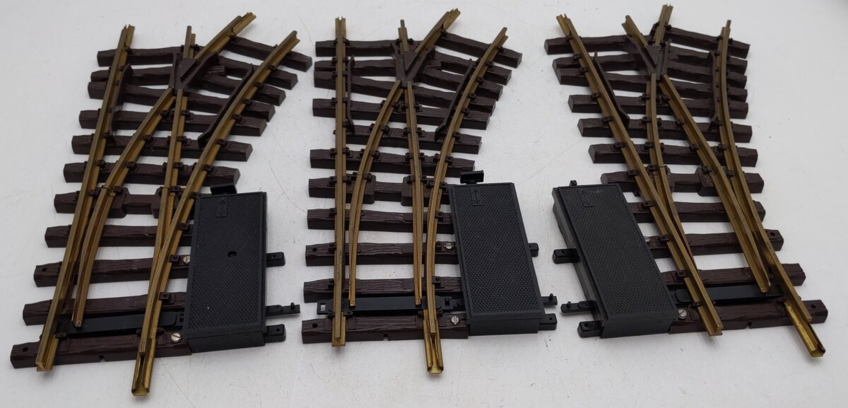 LGB 1200 G Scale Right Hand Manual Switch/Turnout (3) VG