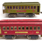 Lionel Vintage Standard Gauge Passenger Cars: 338, 337 [2] VG