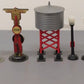 Marx Vintage O Gauge Accessories #417,065,078,072,073,429,438,428 [9] VG