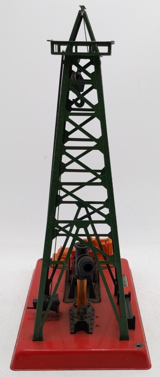 Lionel 455 Vintage O Operating Oil Derrick and Pumper VG