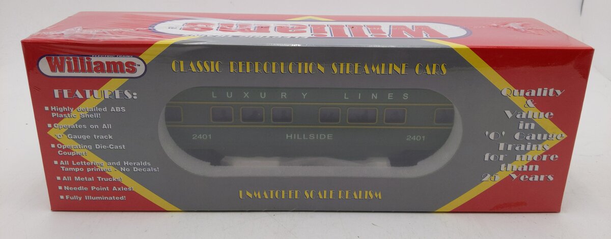 Williams 2401 Hillside Luxury Lines Observation Car MT/Box