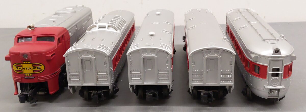 Lionel 6-11739 O Santa Fe Super Chief Diesel Passenger Train Set VG/Box