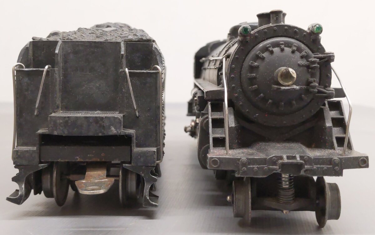 Lionel 224E Vintage O Die-Cast 2-6-2 Steam Locomotive & Tender 2224W VG
